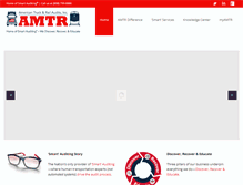 Tablet Screenshot of amtr.com